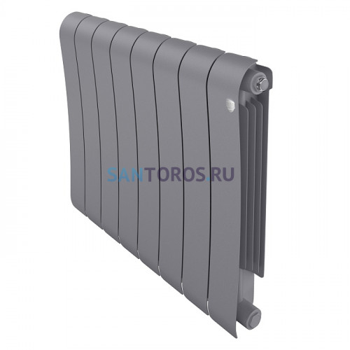 Радиатор биметаллический Royal Thermo Infinity 500 Silver Satin - 8 секционный (НС-1630018 РОЯЛ ТЕРМО)